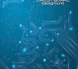 創(chuàng)新的電路板的概念背景矢量02