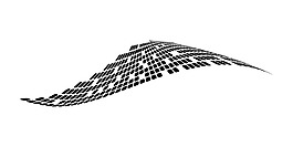 馬賽克創(chuàng)意波浪形的設(shè)計(jì)