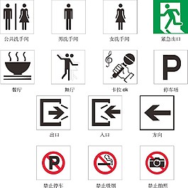 各種標識牌設計