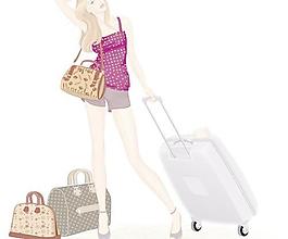 美麗的女人設計元素矢量圖03