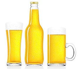 啤酒杯設(shè)計(jì)平面向量02