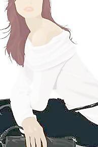 美麗的女孩坐在位置12