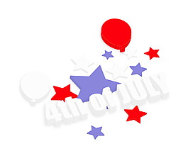 七月第四3D旗幟