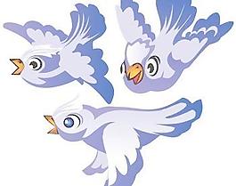 3鳥向量