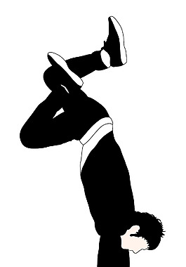 行動的男孩