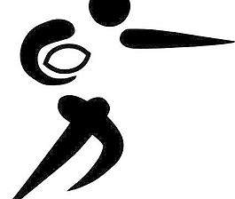 奧林匹克運(yùn)動(dòng)的英式橄欖球聯(lián)盟的象形文字剪貼畫(huà)