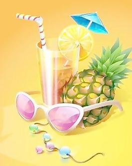 熱帶雞尾酒