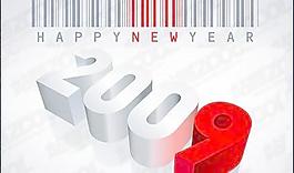 條碼，新年快樂