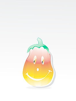 孤立的光滑的萬圣節(jié)南瓜
