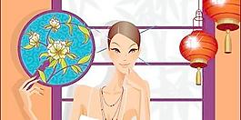 經(jīng)典的女性矢量