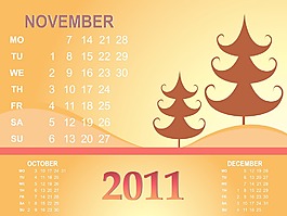 2011日历