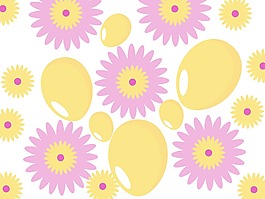 背景與開花