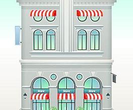 房屋建筑模板矢量集04