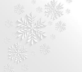 2014圣誕節(jié)雪花背景圖形03