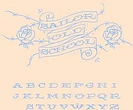 字母的字體矢量線