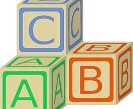 ABC塊剪貼畫