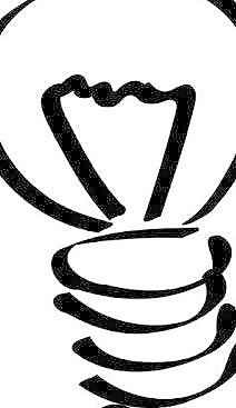 燈泡素描藝術(shù)剪輯
