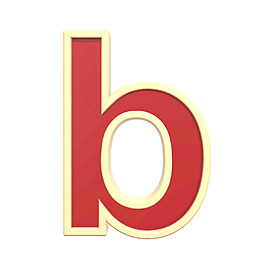 小寫字母從寶石金框字符集