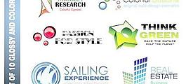 web2.0風(fēng)格的logo模板