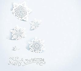 美麗的雪花圣誕節(jié)矢量素材03