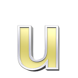小寫(xiě)字母的字母組的金鉻框架
