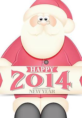 2014年圣誕節的標簽向量01