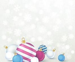 2014圣誕裝飾品的球矢量背景03