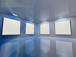 展廳模板室內(nèi)設(shè)計(jì)效果