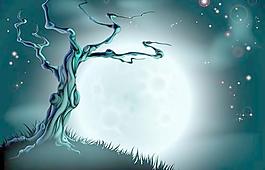 2013萬圣節(jié)矢量背景02