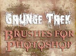 斑駁紋理筆刷 下載 photoshop筆刷                                                 我愛photoshop