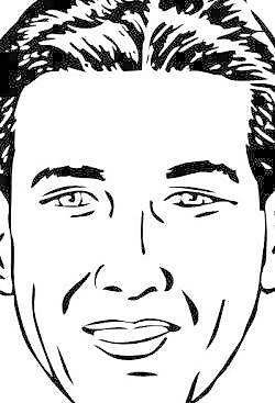 時(shí)尚發(fā)型人剪貼畫