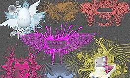 時(shí)尚夢(mèng)幻元素筆刷 下載