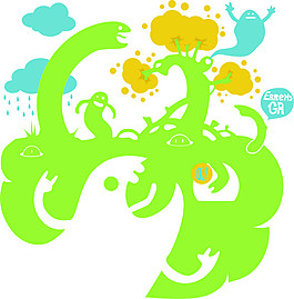 風(fēng)景圖紋身圖案
