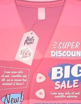 促銷海報(bào)設(shè)計(jì)矢量圖02