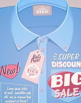 促銷海報(bào)設(shè)計(jì)矢量圖04