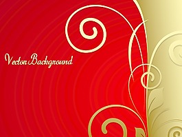 absatract金色花假日的旗幟