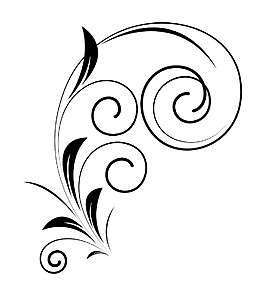 摘要復(fù)古裝飾花卉設(shè)計(jì)