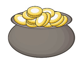 黑色的大金幣