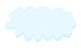 蓬松的老式的云