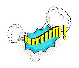 復(fù)古的圖文旗幟