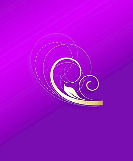 金色的花藝設計元素