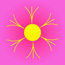繁榮設(shè)計(jì)太陽圖標(biāo)