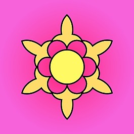 復(fù)古花卉設(shè)計(jì)