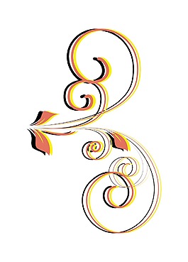 彩色花卉矢量設(shè)計(jì)元素