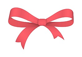 紅絲帶蝴蝶結