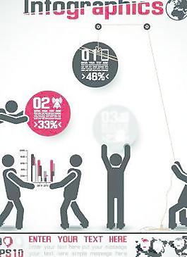 創(chuàng)造性的圖表矢量集02