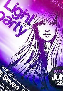 音樂俱樂部的海報設(shè)計矢量圖03