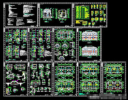 別墅cad設計方案
