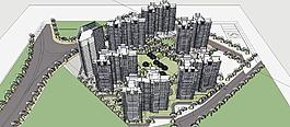 粵海國際su模型