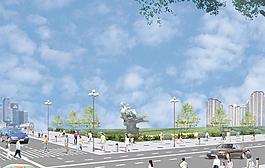 建筑PSD背景7